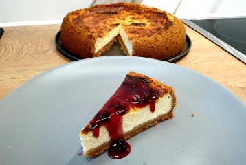Cheesecake New York με γιαούρτι